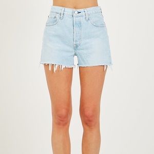 Levi’s 501 high rise shorts